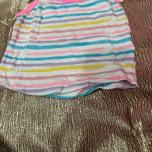 Colorful Striped Kids Tank Top - Picture 4 of 7